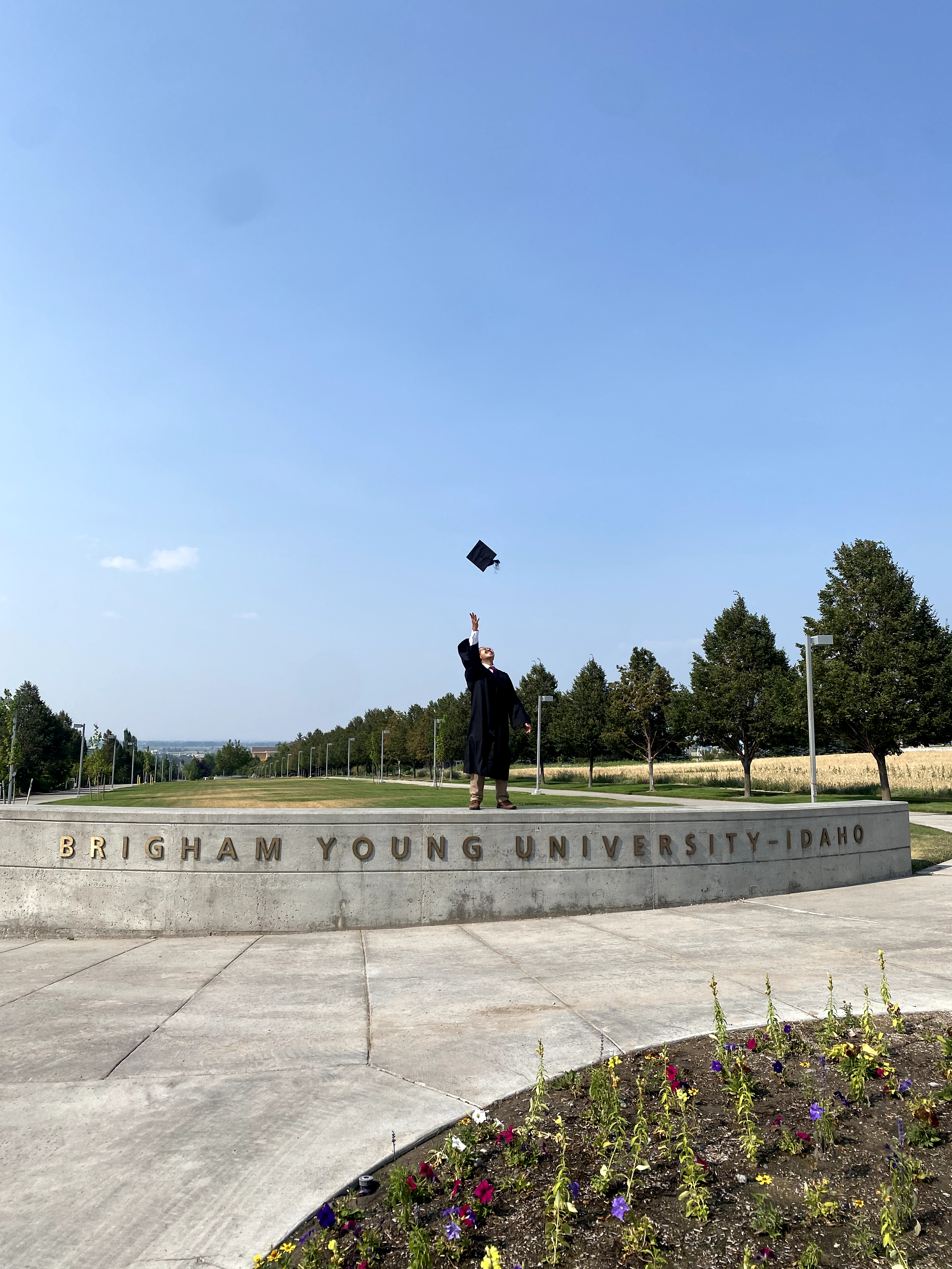Graduation celebration at BYU-Idaho