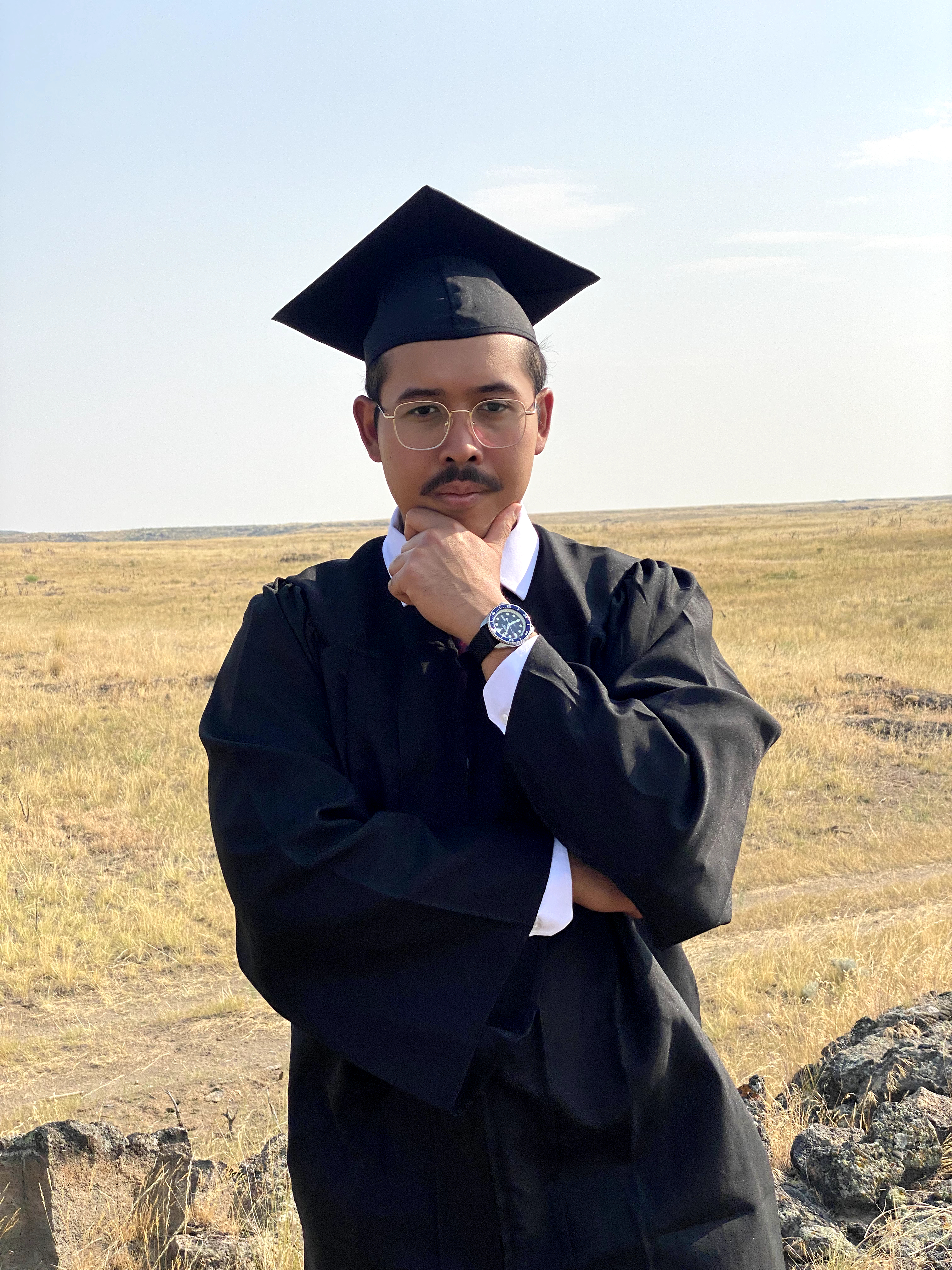 Graduation portrait